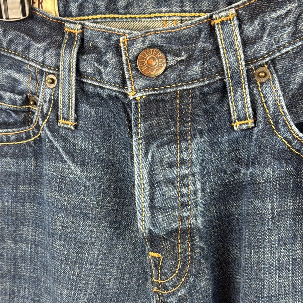 Hollister Classic Straight Men's Blue‎ Jeans Size 30 x 32 - Picture 5 of 12